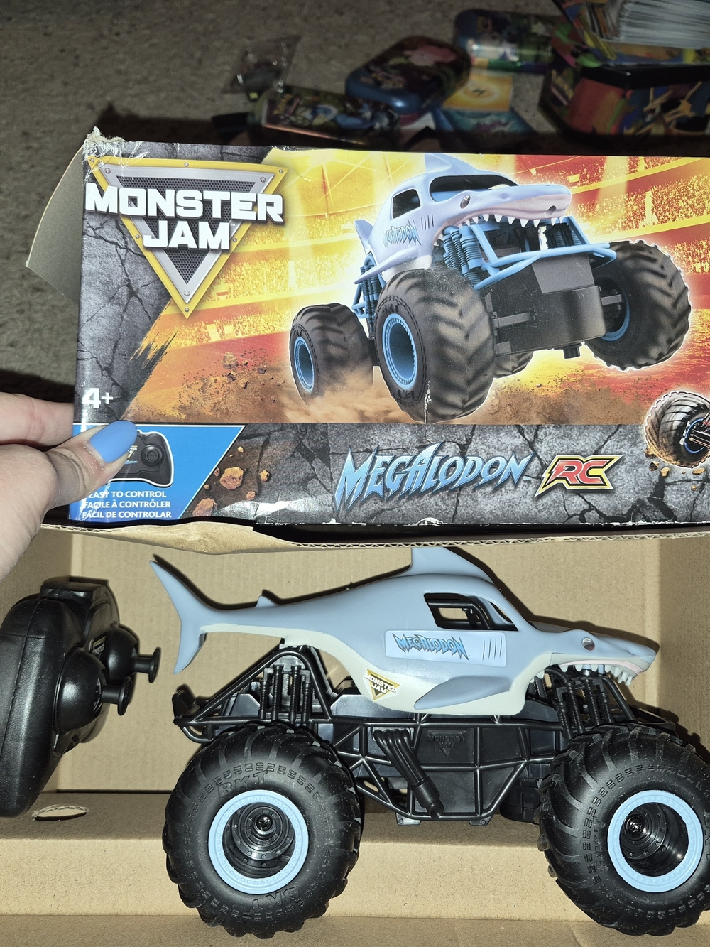 Monster Jam Megalodon Remote Control Monster Truck